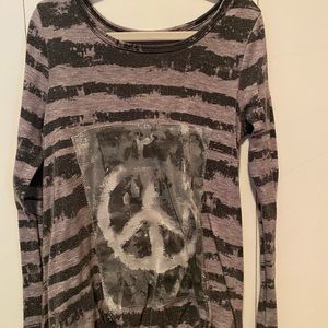 Peace Long Sleeved Tee